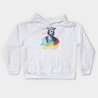 PEACE AND LOVE Kids Hoodie